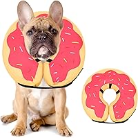 Vista 108 de MIDOG Inflatable Dog Cone Alternative for After Surgery - Soft Protective Donut Collar Prevents Licking, Comfortable Recovery E-Collar Alternative