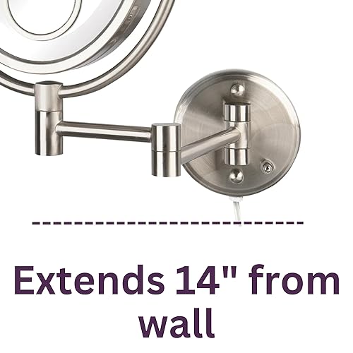 Miniatura 5 de Jerdon HL9515NL - Espejo de pared con luz LED 10 unidades