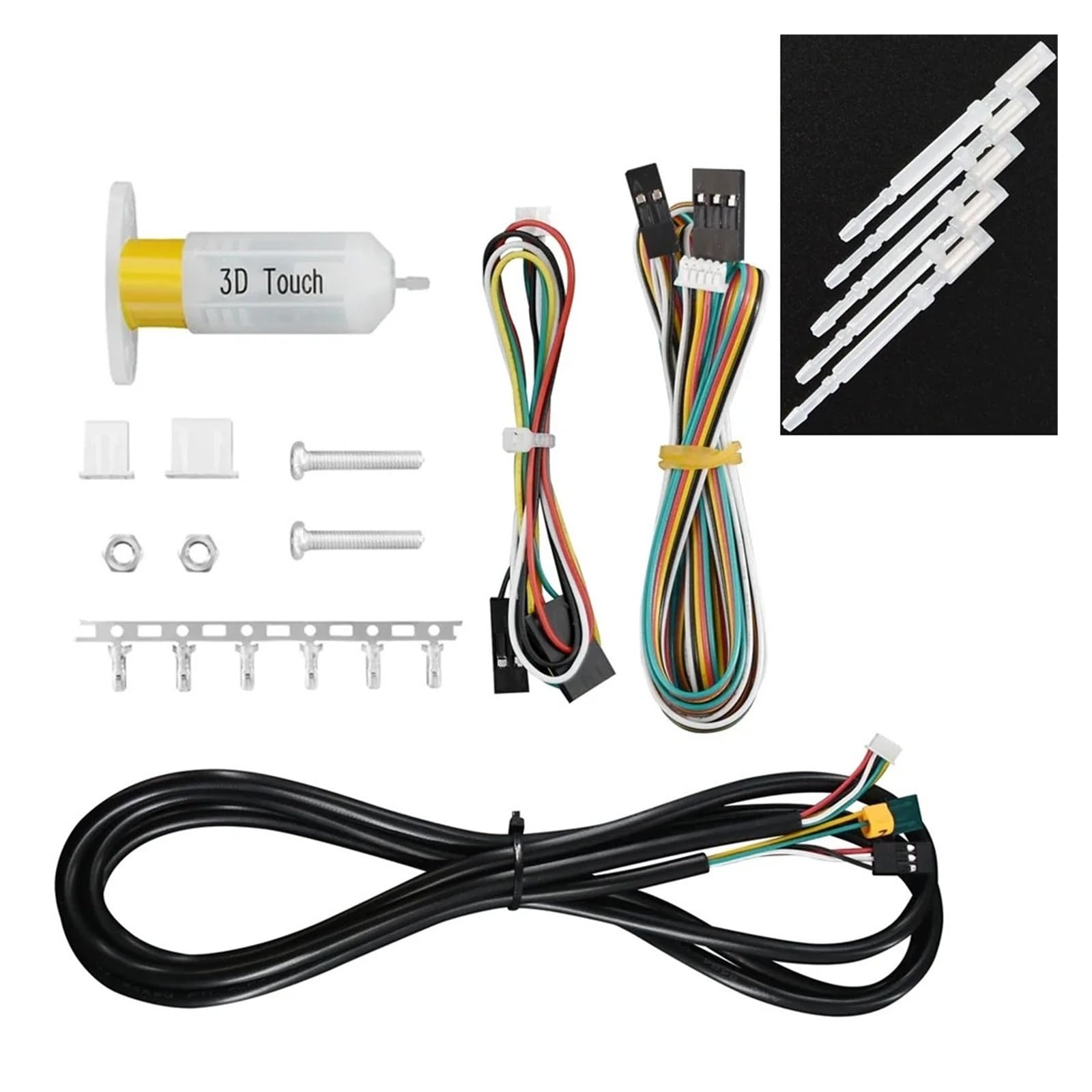 Sensore BLTouch, compatibile con Creality | For Ender-3/CR-10/Anet/Reprap, livellamento automatico del letto(L1900mm with needle)