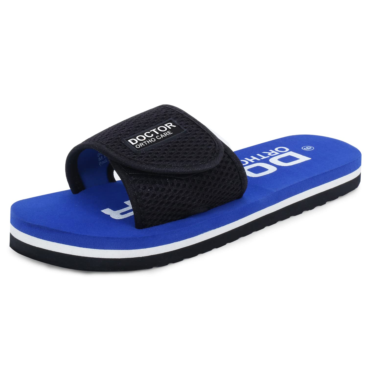 DOCTOR EXTRA SOFT Womens Orthopedic Care MCR House Flip-Flop Slippers D-17-Royalblue-9UK (B09W1GPCHZ) Amazon Price History, Amazon Price Tracker