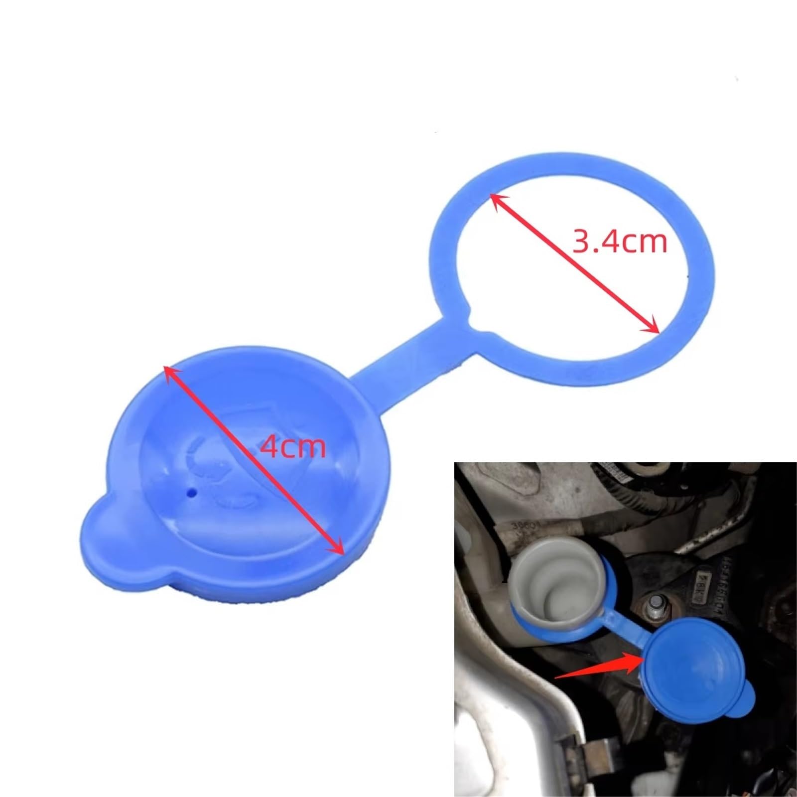 Scheibewischer-Flüsigkeitskappendeckel Für Suzuki Für SX4 Für MK1 2006–2014