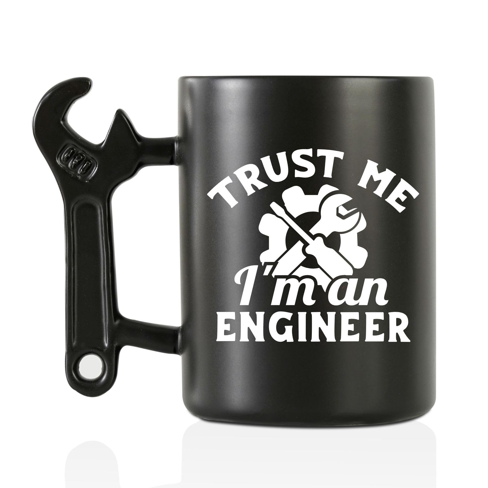 Engineer Gifts for Men, 13.5Oz Coffee Mug with Wrench Handle