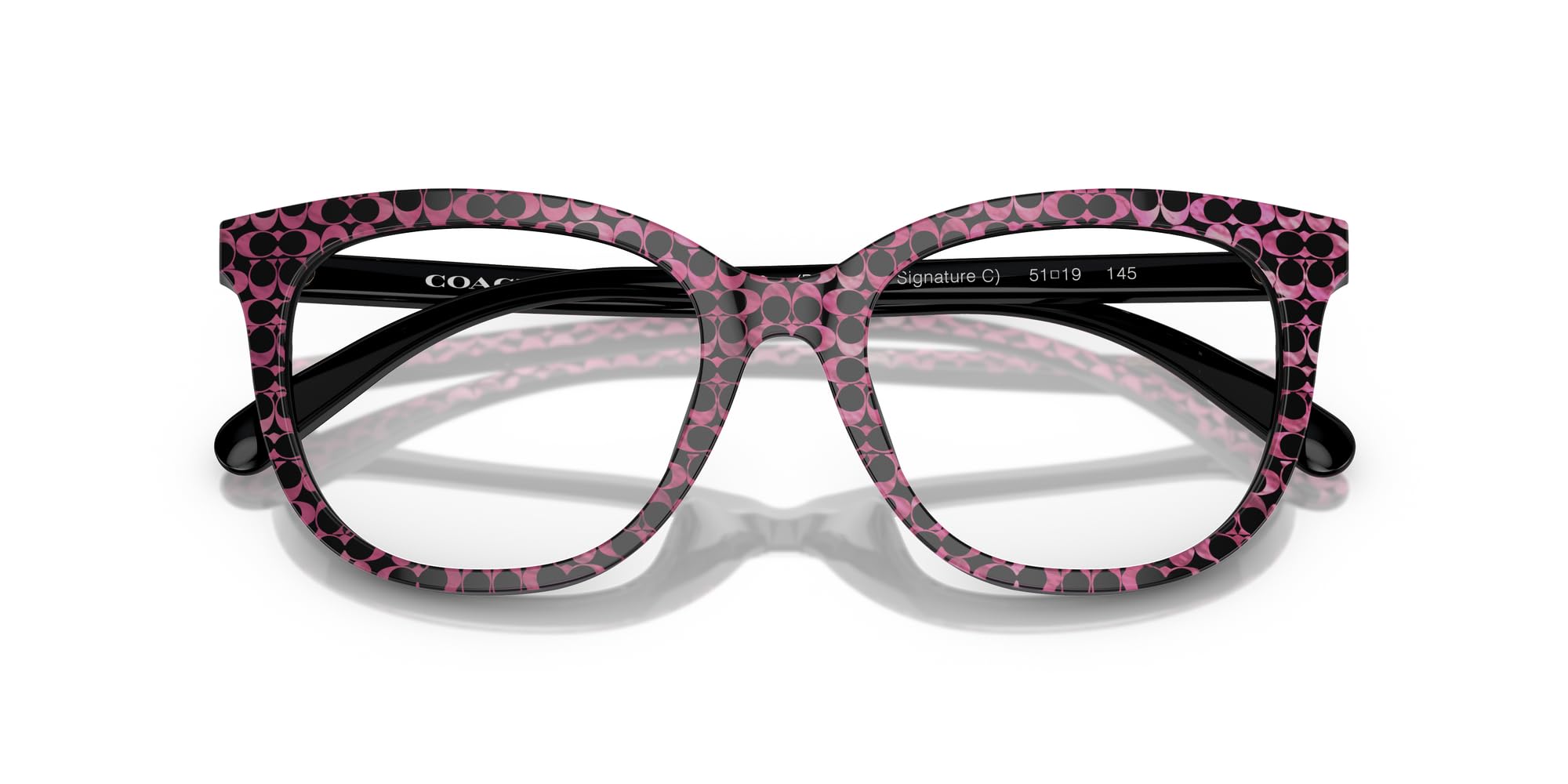 Coach HC6223U Uniwersalne oprawki do okularów korekcyjnych, soczewka Ruby Pearl Signature C/Demo, 51 mm