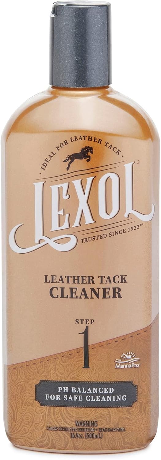 Lexol Leather Cleaner, for use on Apparel, Furniture, Auto Interiors, Shoes, Bags
