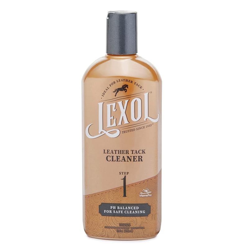 Lexol Limpador de Couro Líquido com Aroma de Limão para Roupas, Móveis, Interior Automotivo, Calçados e Bolsas 500 mL