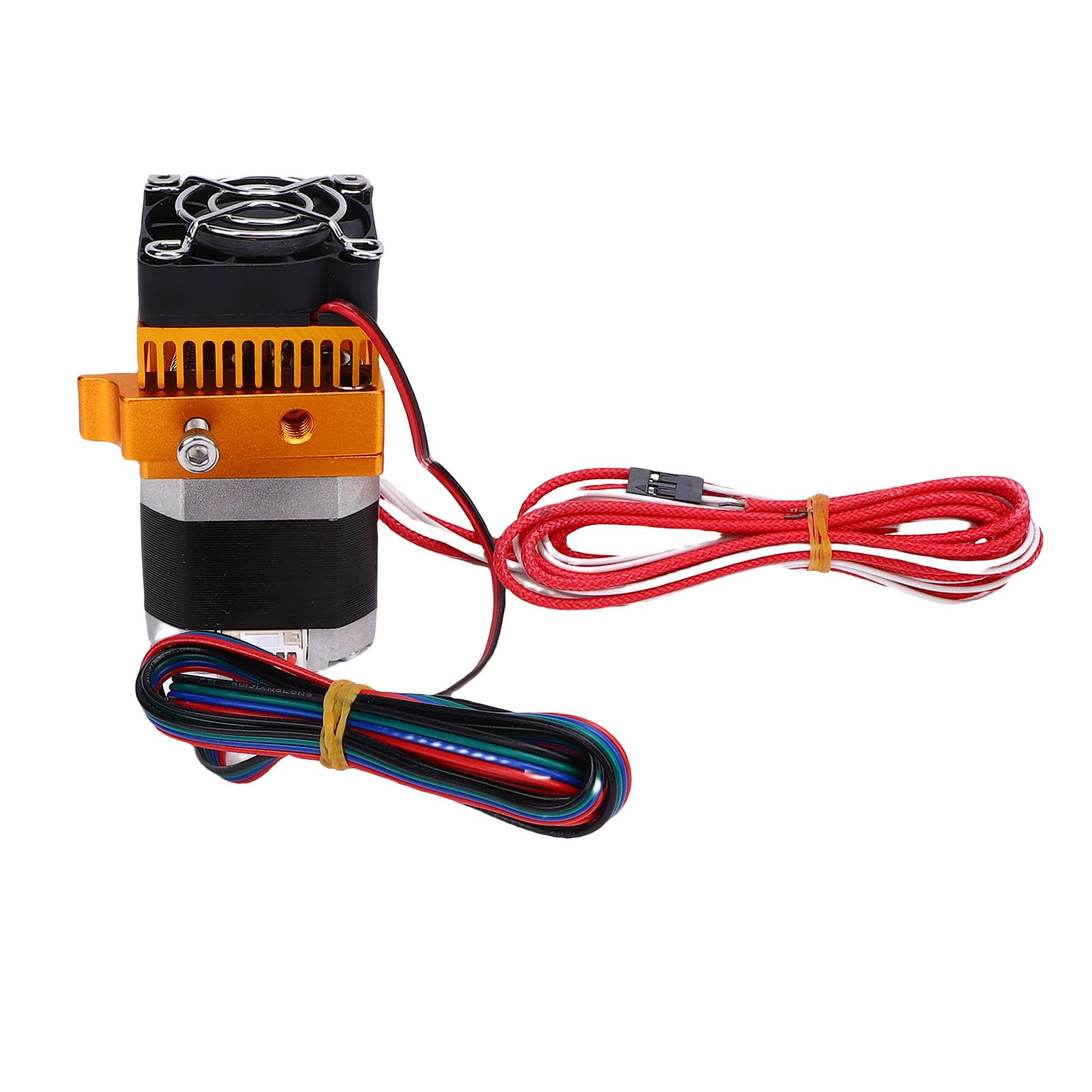 Kit hotend estrusore MK8 Sostituzione Motore potente Isolamento premium Riscaldamento rapido per stampante 3D Prusa I3 Ottone Lega di alluminio CHB0005 [Kit estrusore stampante 3D]