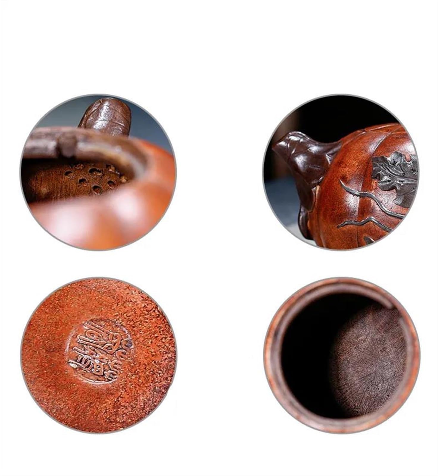 Zestaw Do Herbaty Zisha, Chiński Zestaw Do Herbaty Yixing, Fioletowa Glina, Duża Pojemność, Ręcznie Rzeźbiony Czajnik Z Surowej Rudy, Domowy Zestaw Do Parzenia Herbaty Z