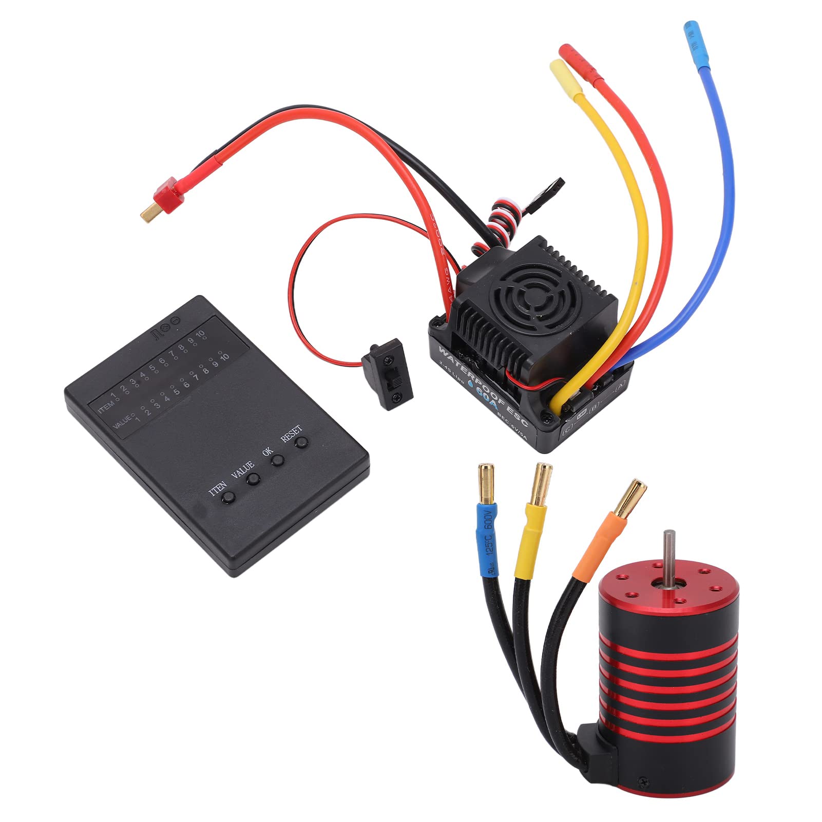 Amazon | ブラシレス ESC モーター レーシング ESC