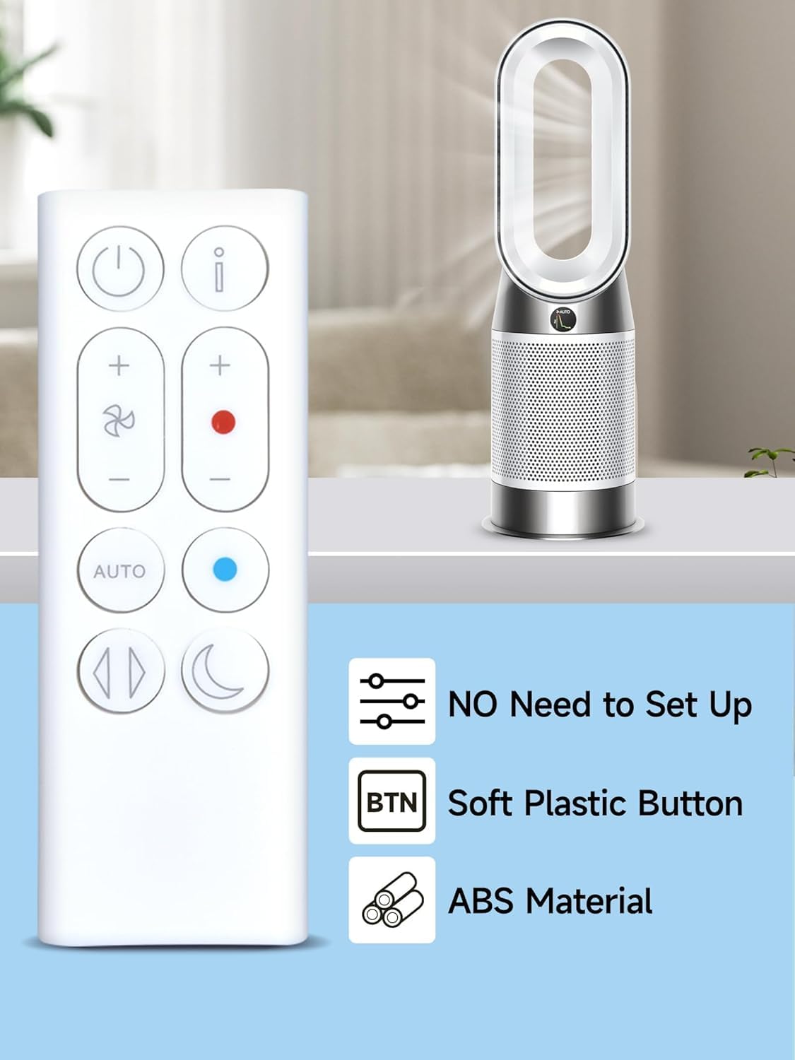 Amazon.co.jp: Dyson Hot+Cool Gen1 HP10ファン用交換用リモコン