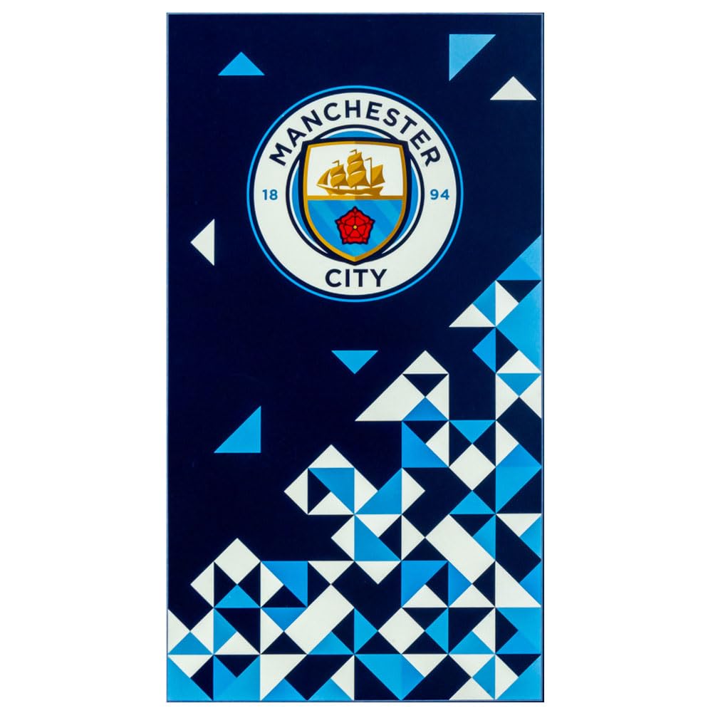 FOCO Officially Licensed Manchester City FC Particle Towel