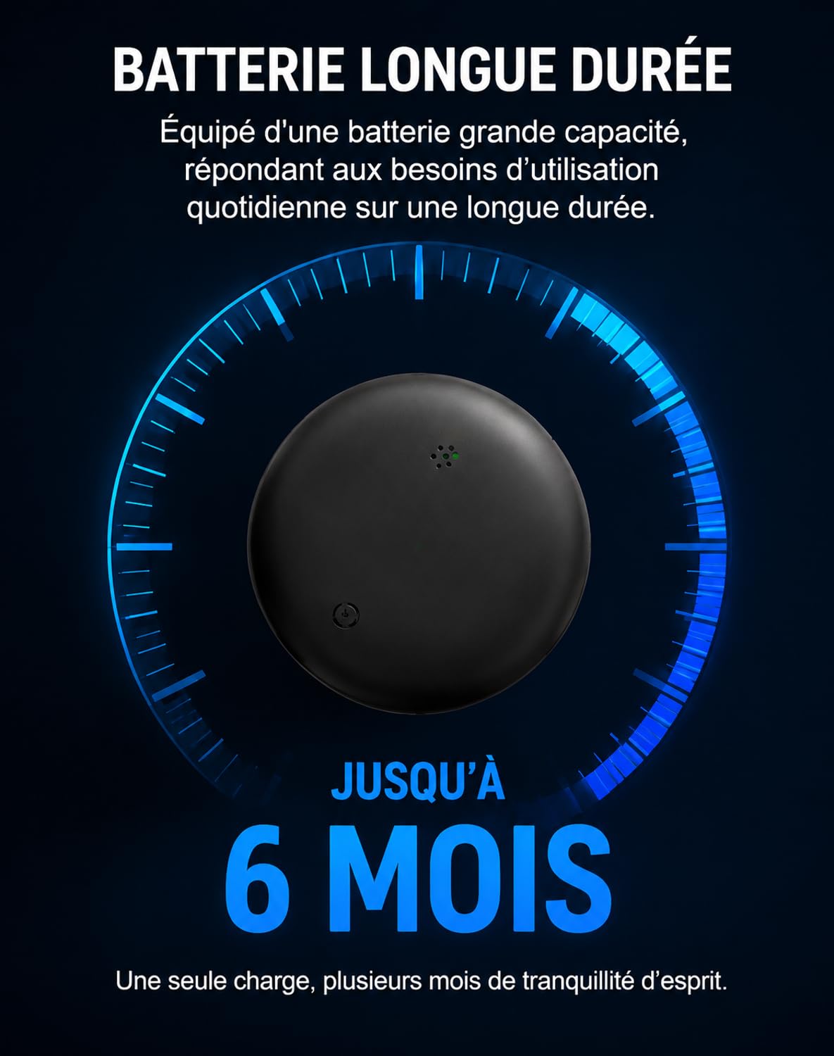 Vitivie Traceur GPS, Conception Compacte, Localisation Mondiale en Temps Réel