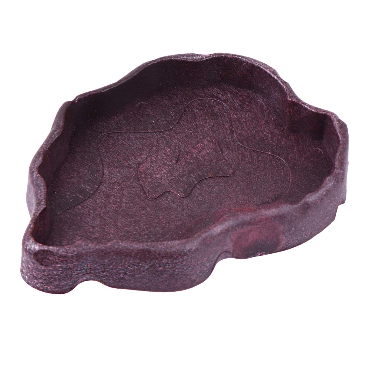 balacoo Reptile Feeder Bowl Resin Bearded Dragon Food and Water Feeding Dish for Lizard,Gecko,Bearded Dragon,Turtle