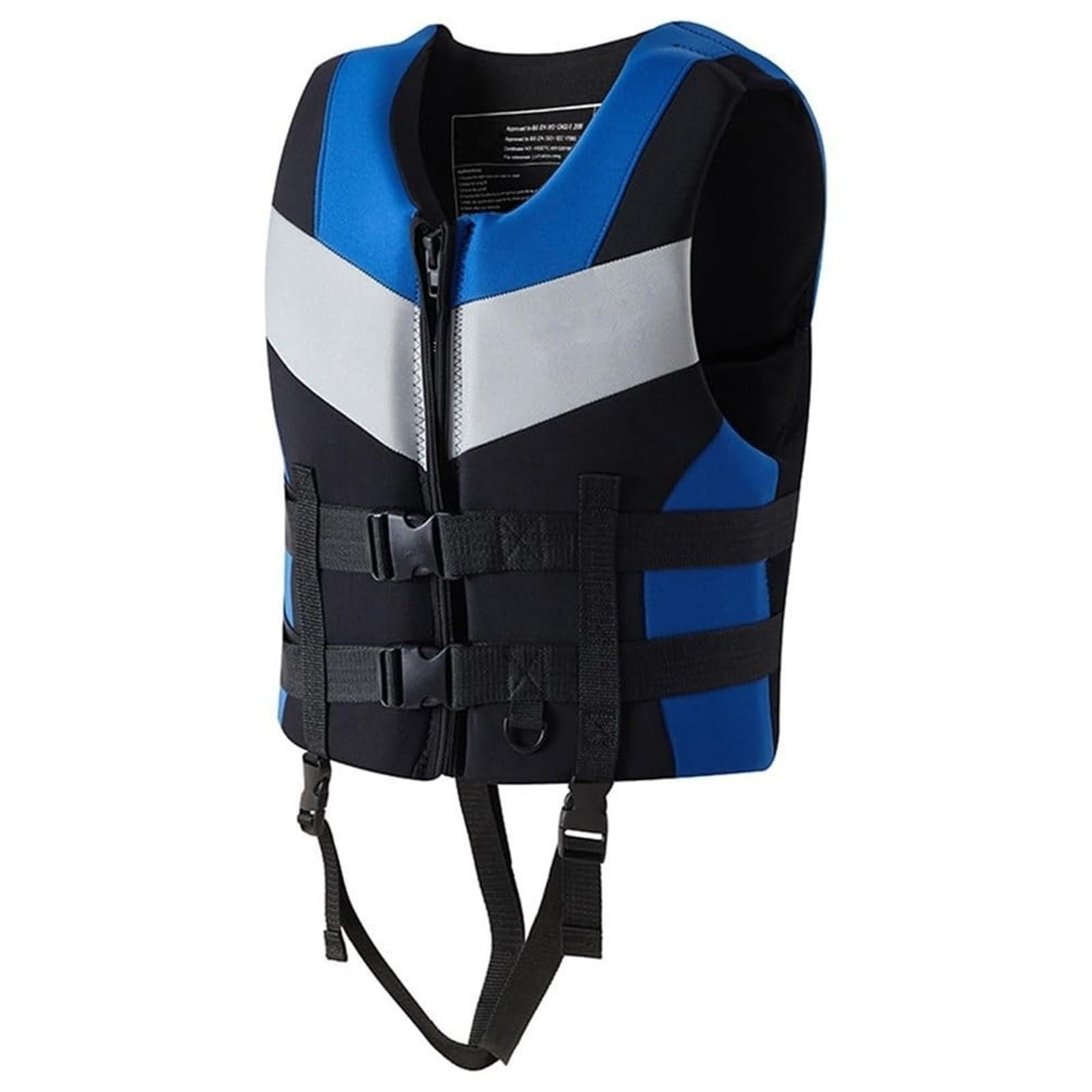 Neopren-Surfjacke mit Beingurten for Kajak-Brandungsangeln