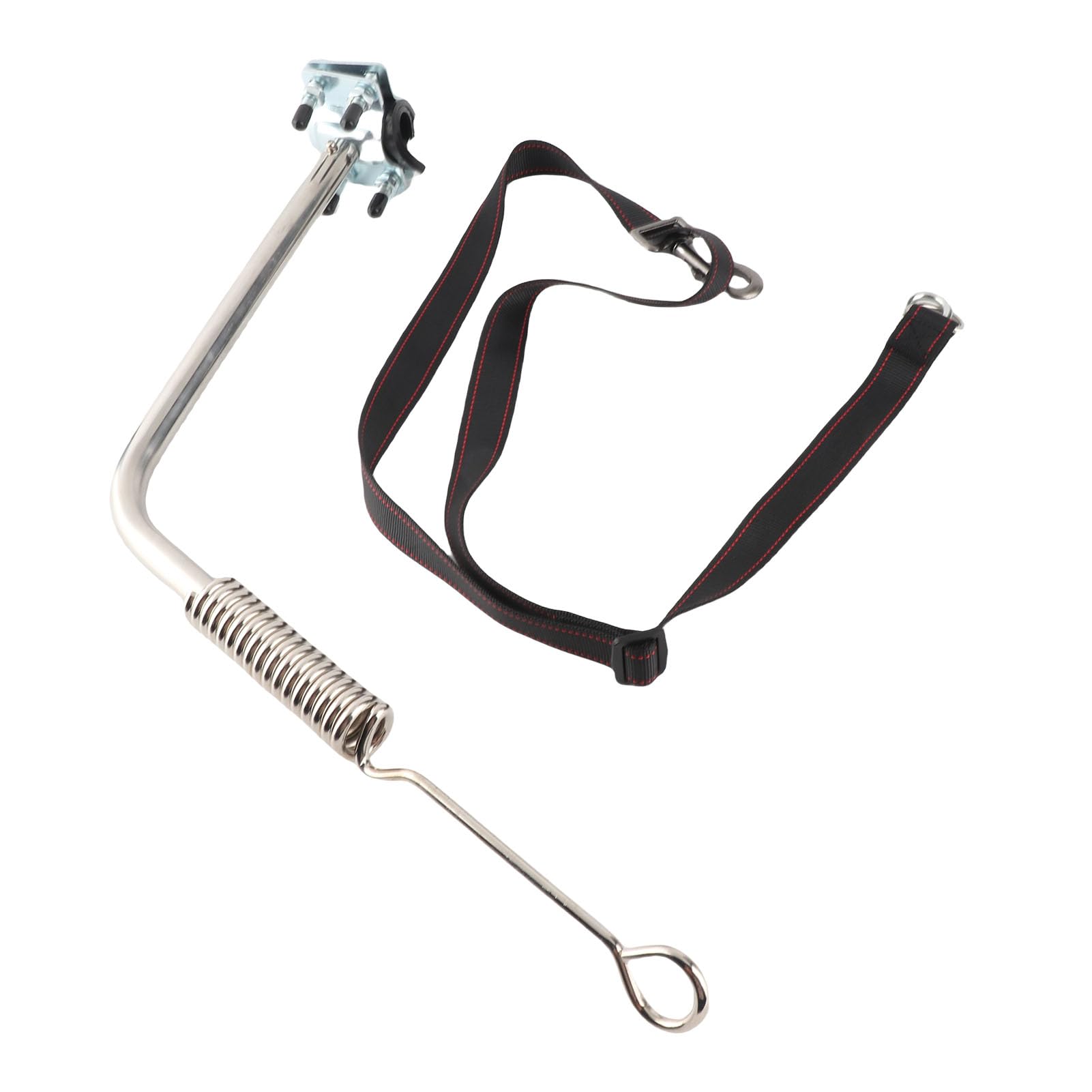 Zerodis Laisse de Vélo pour Chien, Mains Libres, Laisse d'exercice pour Chien avec Ressort Absorbant Les Chocs, Libération Rapide pour Les Exercices en Plein Air, la Course et