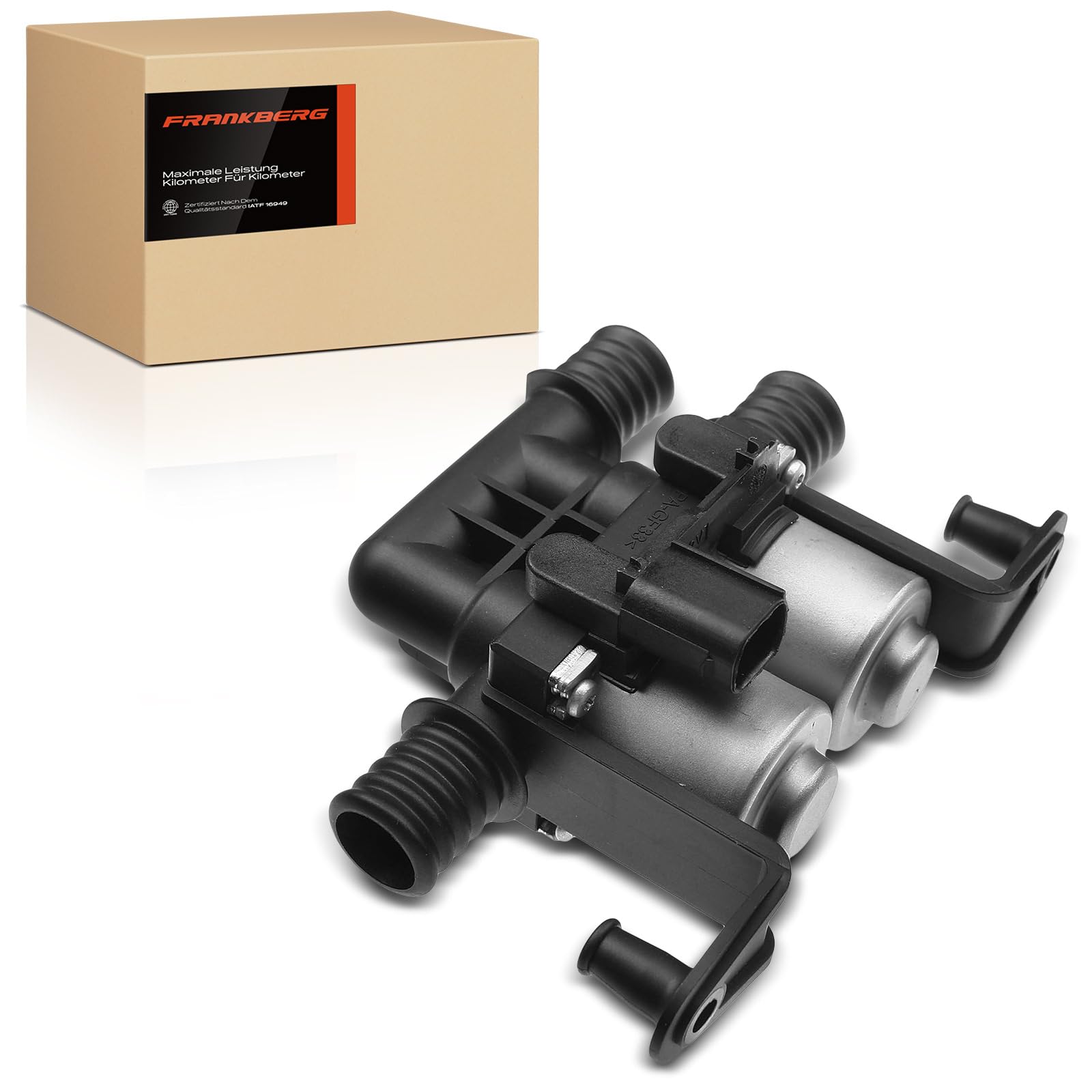 Frankberg Válvula reguladora del refrigerante para Serie 6 E63 + Cabrio E64 Serie 7 E65 E66 E67 Phantom VII RR1 RR2 RR3 3.0L-6.7L 2001-2017 64116906652