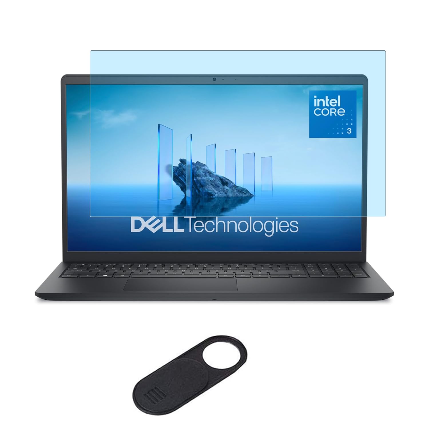 Screen Protector for Dell 15 DC15250 DC15255 15.6"& Dell Inspiron/Latitude/Precision/Vostro/Dell Gaming G15, Dell 3510 3515 3525 3520 3530 3530 3535 3540 3550 5510 5515 5520 Anti Blue Light Anti Glare