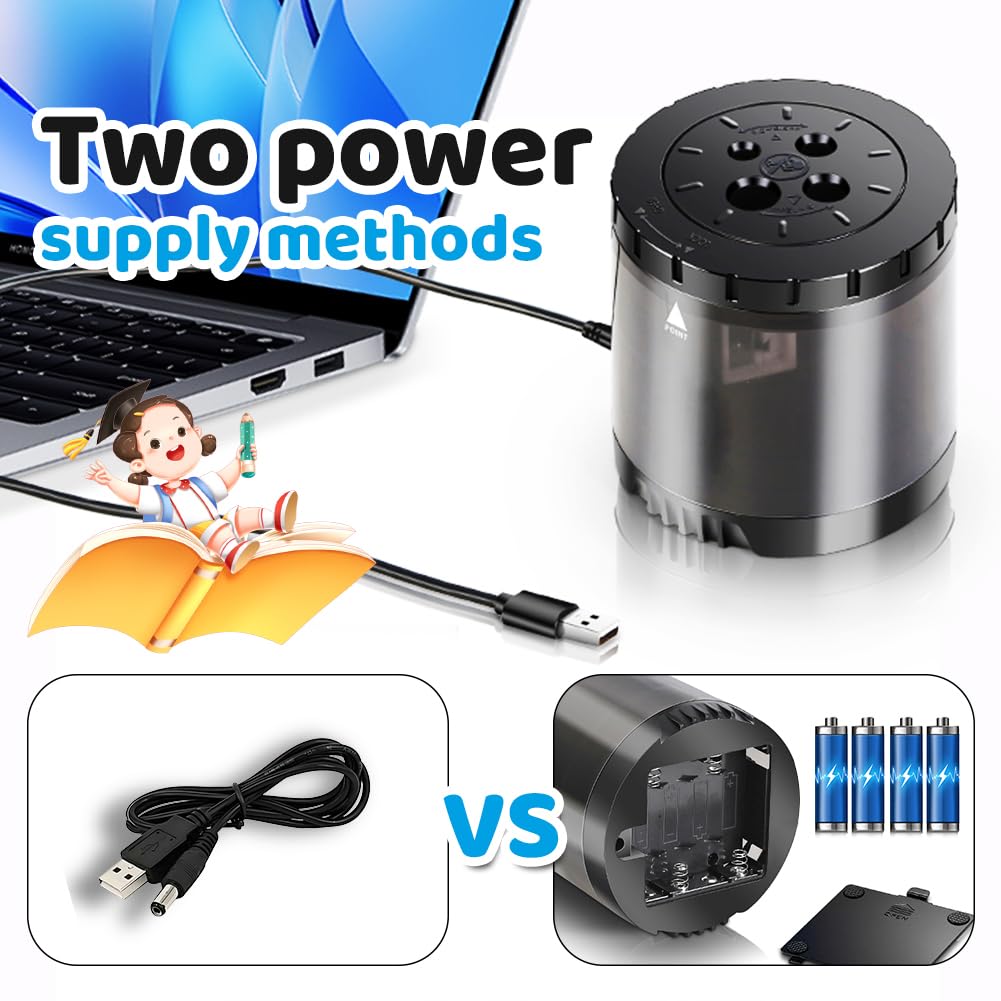 Heavy Duty Elektrische Puntenslijper / Potloodslijper - 8717448057757