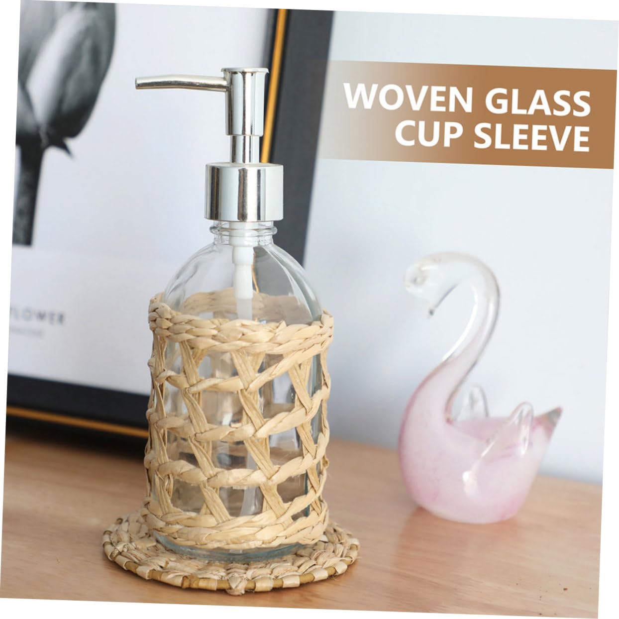 Cabilock Fundas De Vaso Tejidas Mano Resistentes Al Calor Cubiertas Decorativas Para Vasos De Accesorio Práctico Y Estiloso Para Hogar 3 Piezas X 5