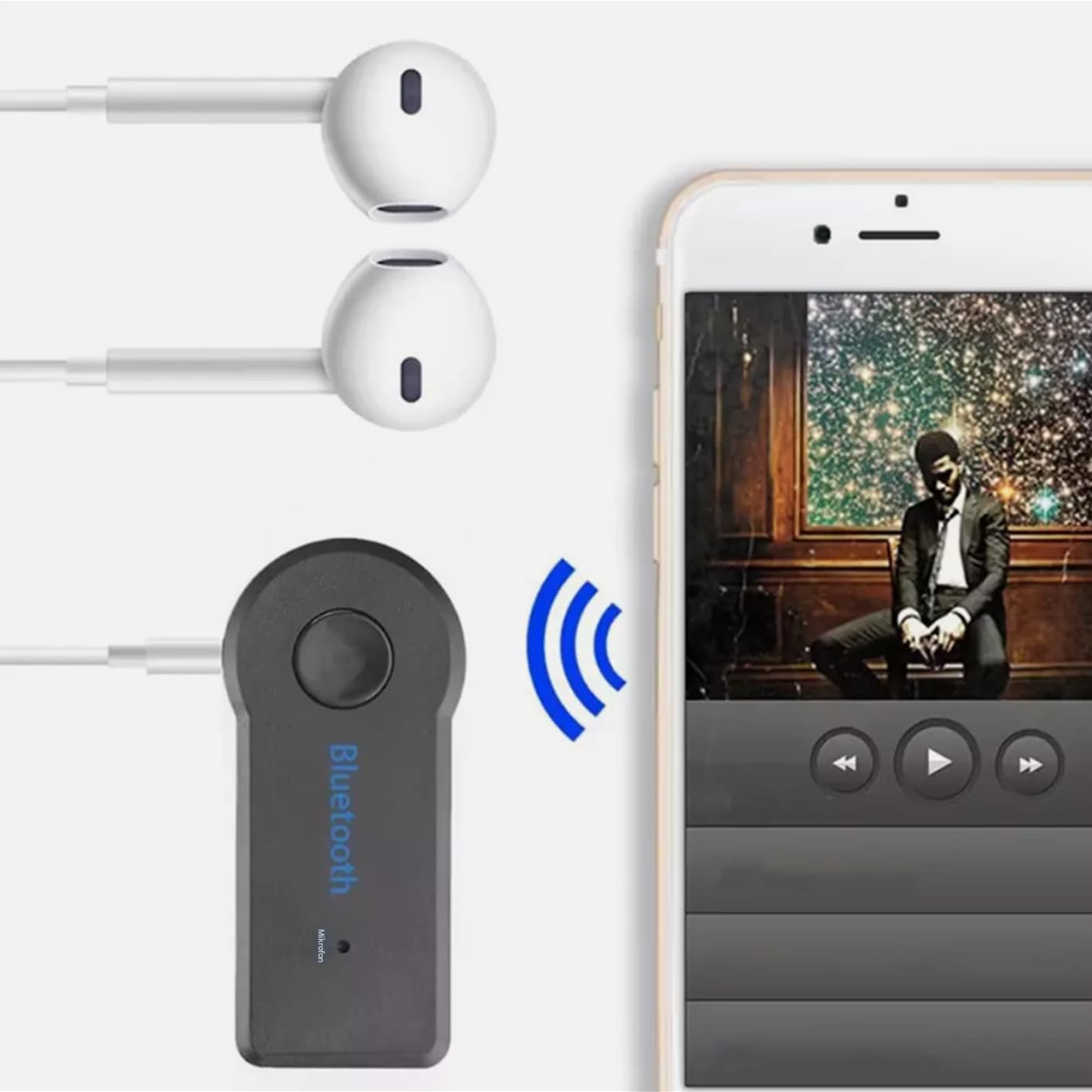 5.3 Sender Empfänger Modul | 3.5mm Audio Empfänger,Multifunktionales Audiomodul für Verstärker und Lautsprecher mit Kabeleingang