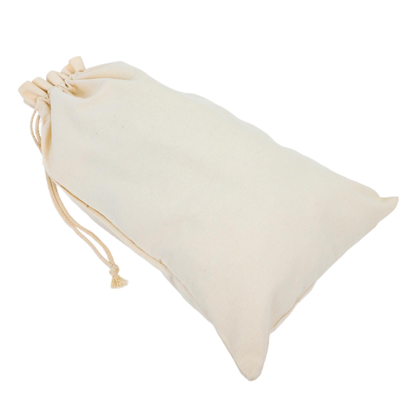 KICHOUSE Cotton Drawstring Bag for Soil Sampling and Grain Storage Thick Cotton Food Carrying Bag for Geology Samples Flour Sack Cloth Versatile Storage