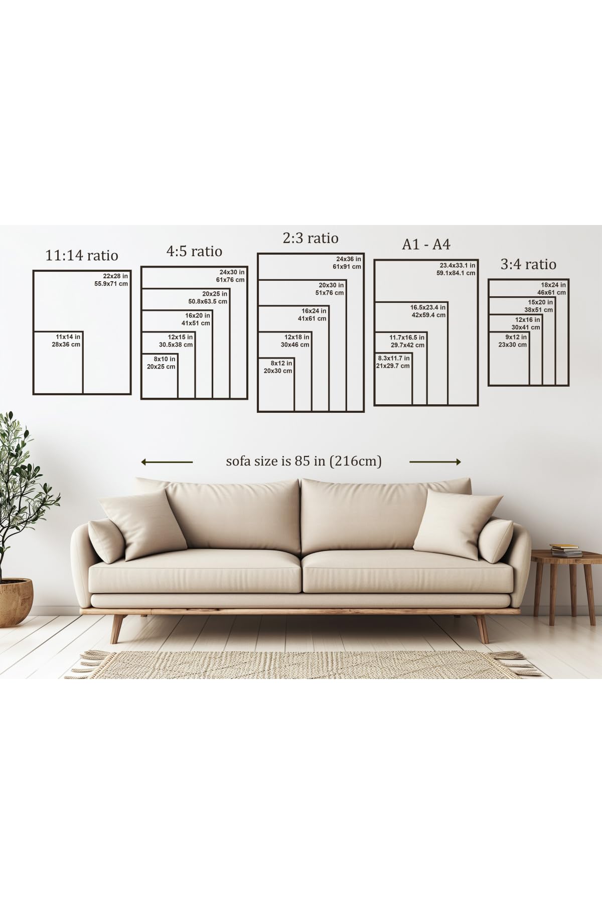 Fark Tanıtım Retro Wall Art Çerçevesiz Poster, Modern Dekoratif Çerçevesiz Poster, Tablo, RetroWallA