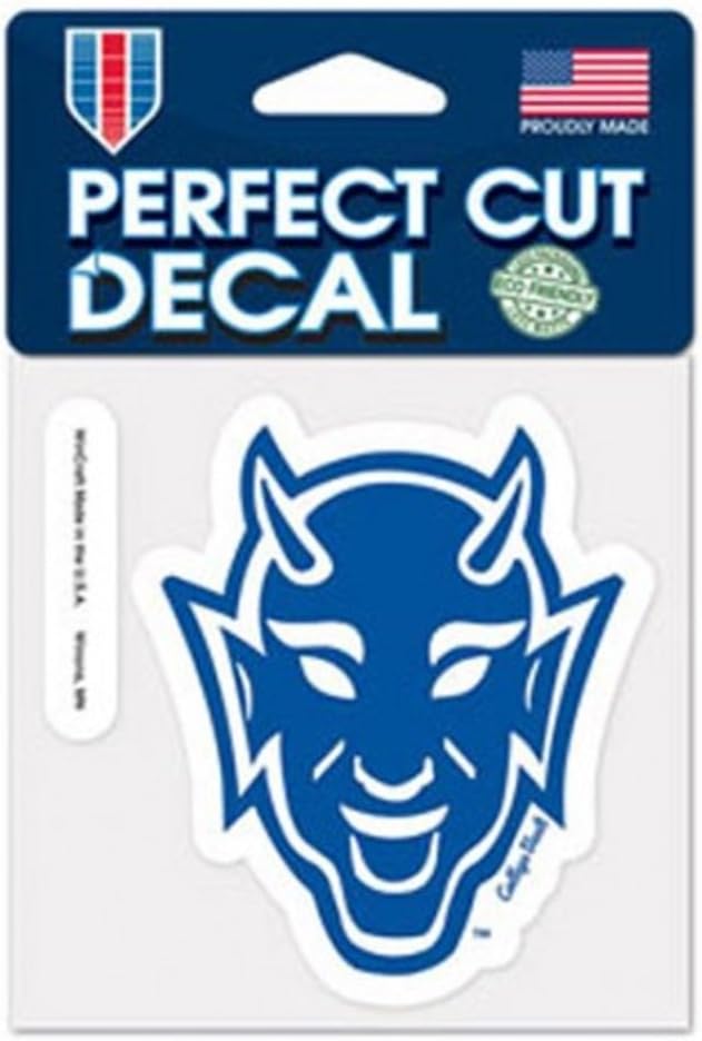 Duke Blue Devils 4" x 4" Die Cut Decal - Vault