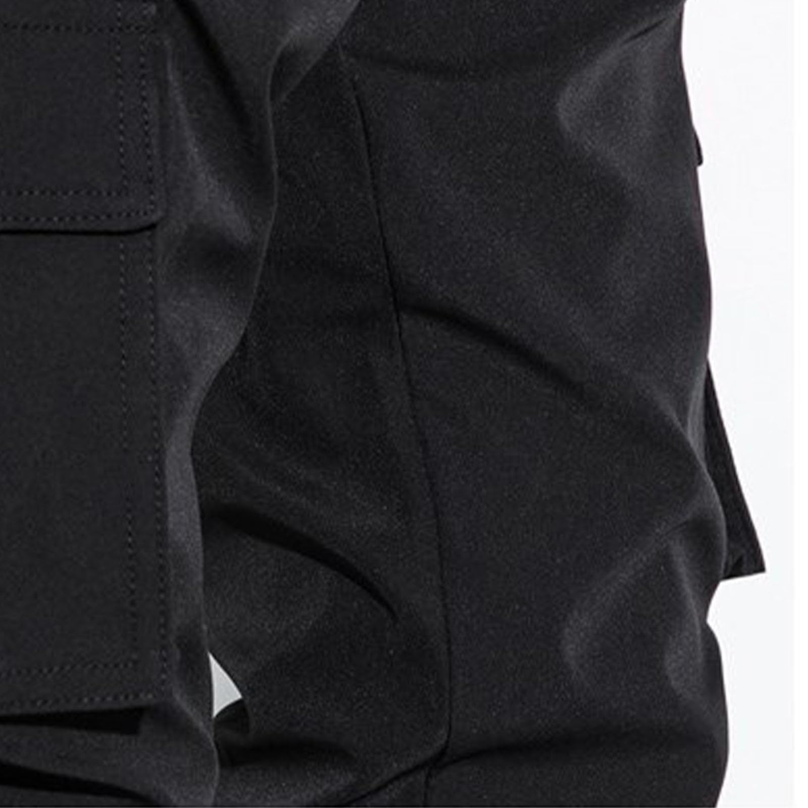 Cargo Pants for Men Slim Fit Casual Work Pants Drawstring Elastic Waist Joggers Outdoor Fishing Hiking Sweatpants — view 5