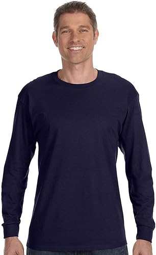 Miniatura 4 de 5586-Hanes Camiseta de manga larga sin etiqueta