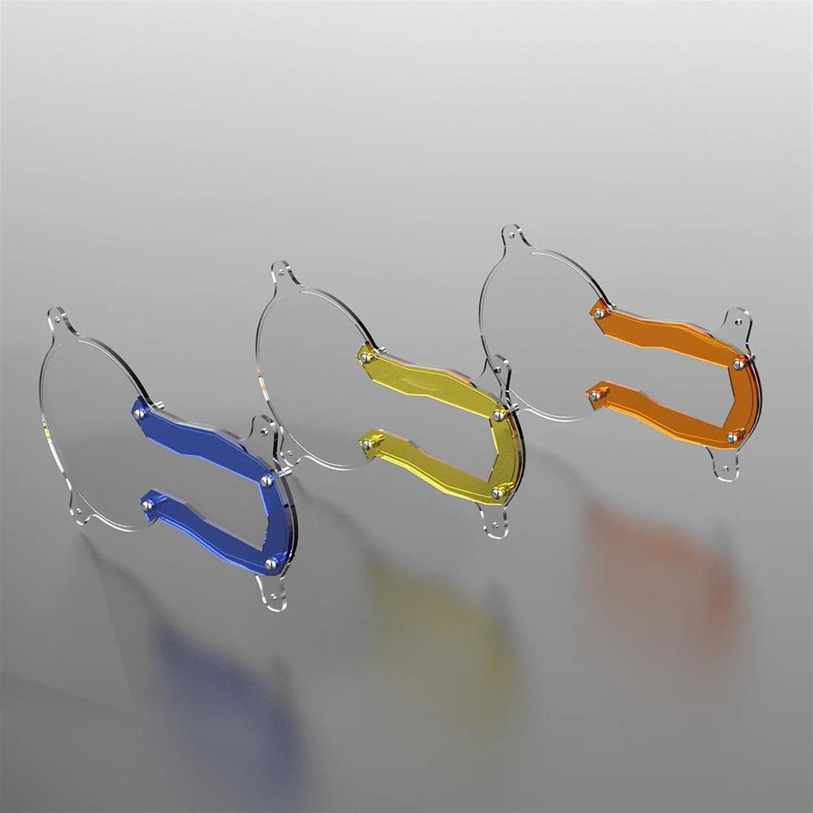 Grille De Protection Phare Antibrouillard Rabattable Orange Pour BMW R1250GS R1200GS Adventure