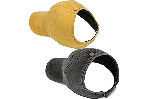 2 Pack Backless Cap for Women Natural Curly Hair