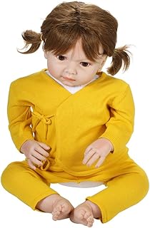 Suéter De Bebê,Sailsbury Suéter de bebê 2 peças unissex 100% algodão roupas de bebê roupas manga longa calças compridas primavera verão outono inverno para recém-nascidos bebês menina menino amarelo 0