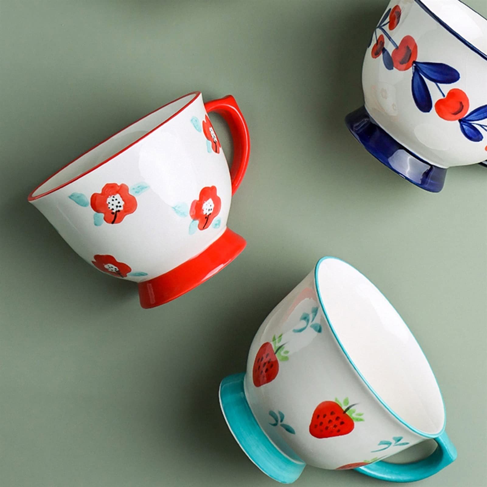 Tasse à café,Tasse à café en porcelaine gustav klimt,avec cuillère