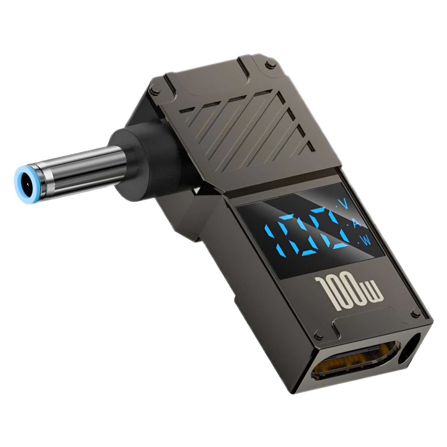 FASTELECTRIC USB C to DC Adapter – GaN Charger Adapter Cable, Connector Tip to USB-C for Laptops (Travel Plug Adapter, 4.5 * 3.0mm HP)