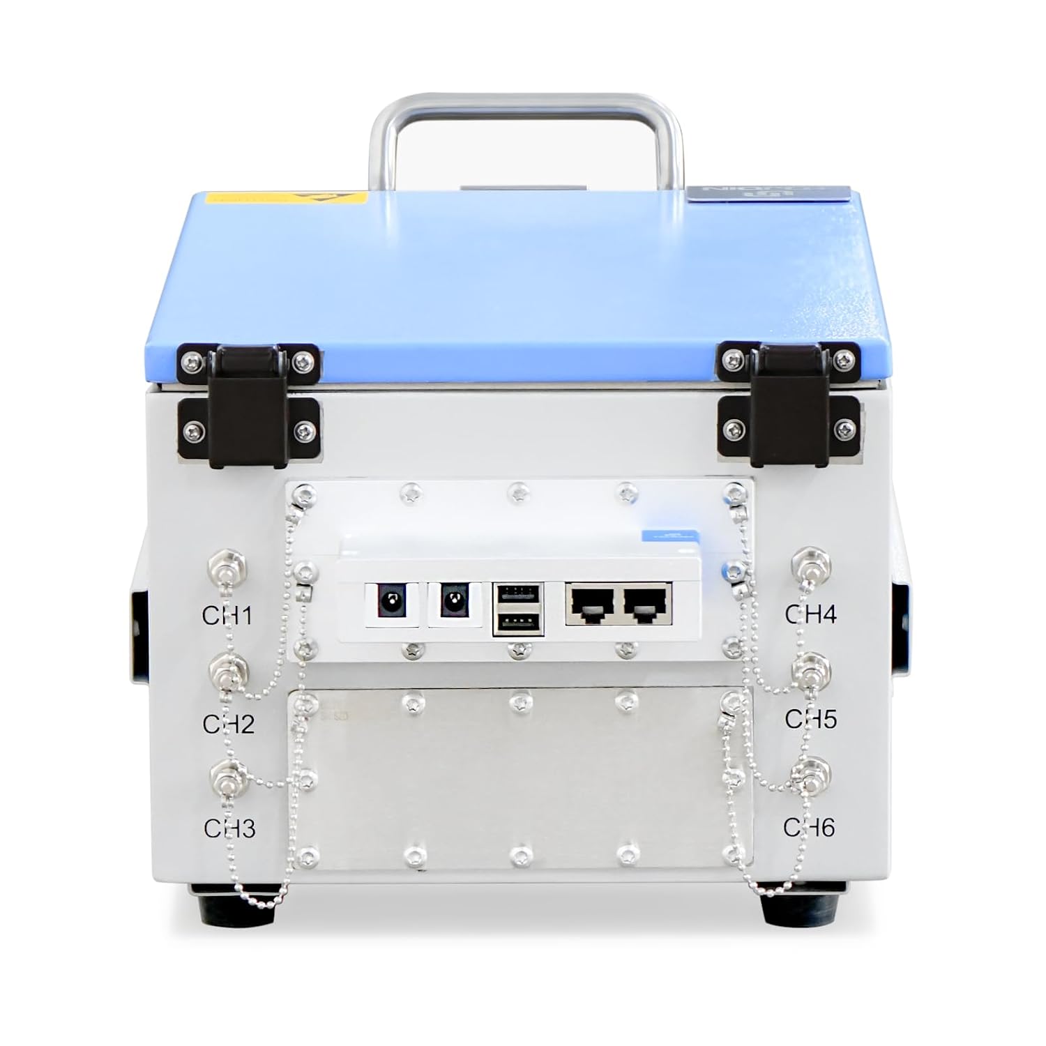 TOJOIN Small Manual 5G RF Shield Box/RF Shield Chamber/RF Enclosures 0.8-6GHz, with 1 RF Baffle Assembly and 1 EMI Filter, for OEM/WiFi/Bluetooth/Mobile R&D and Production Testing