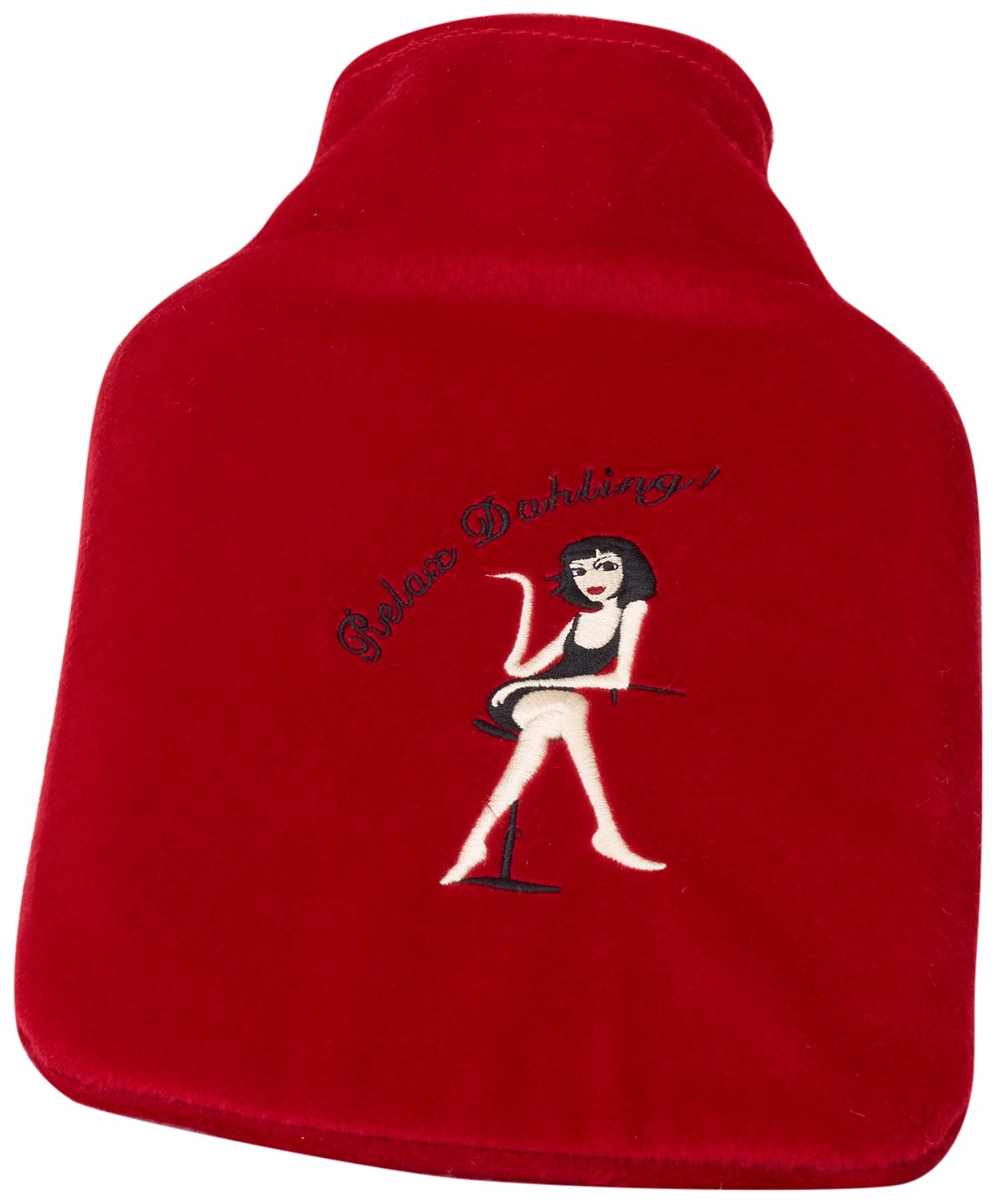 Spa Comforts Relax Dahling Water Bottle, Red