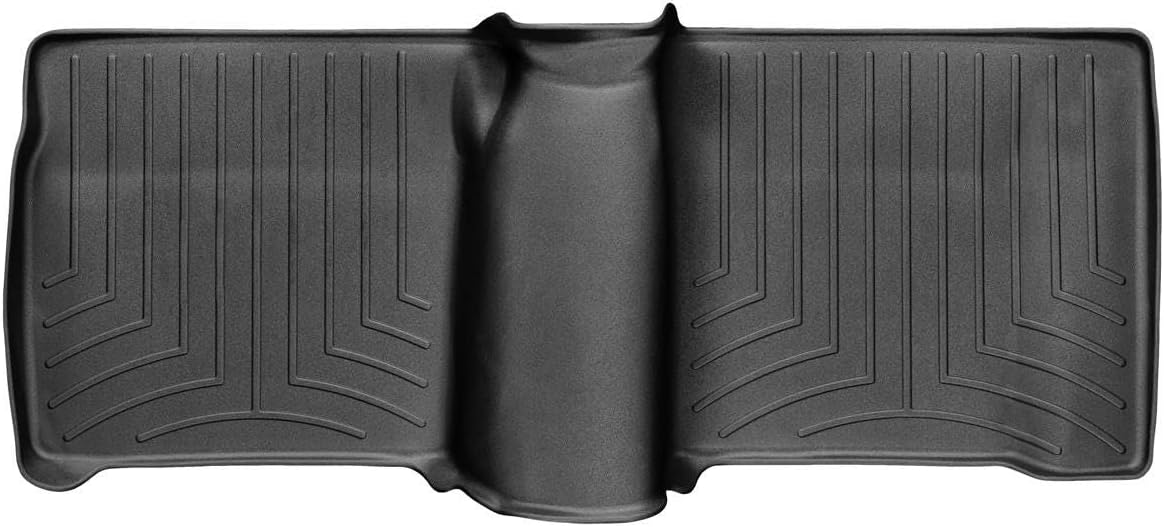 WeatherTech Custom Fit FloorLiners for Honda Fit - 2nd Row (441772), Black