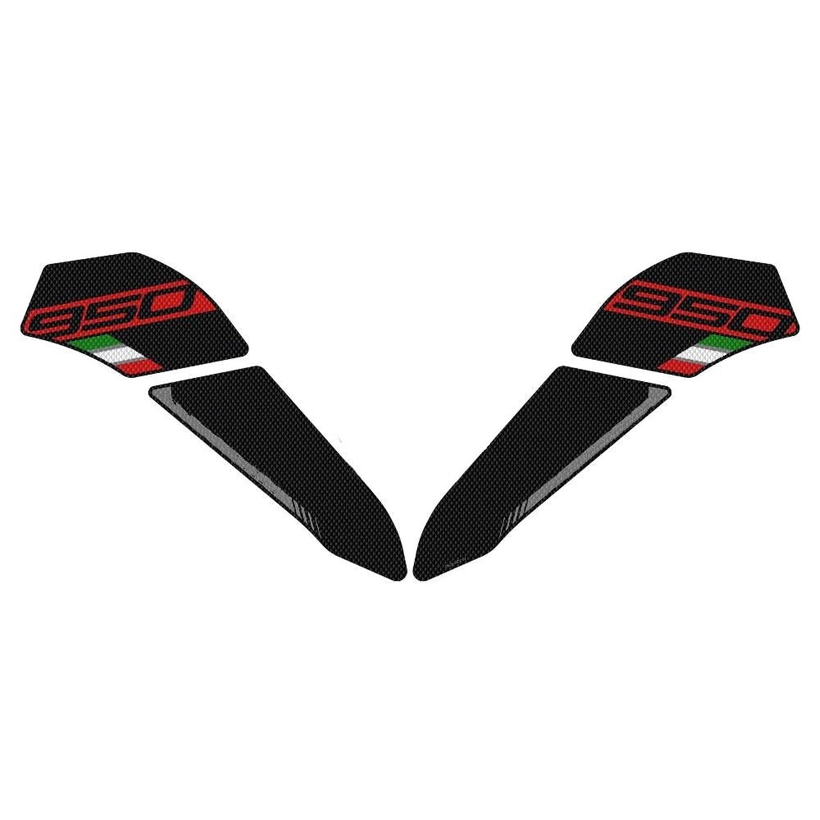 Multistrada 950 calcomanías de agarre para depósito de moto Ducati 2019-2022 7