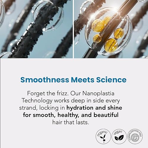 Miniatura 4 de I Belli Capelli Torrano Cream Keratin Tratamiento capilar alisado en 1 paso, sin formaldehído, nanoplastia para Alisar Cabello, queratina Organica