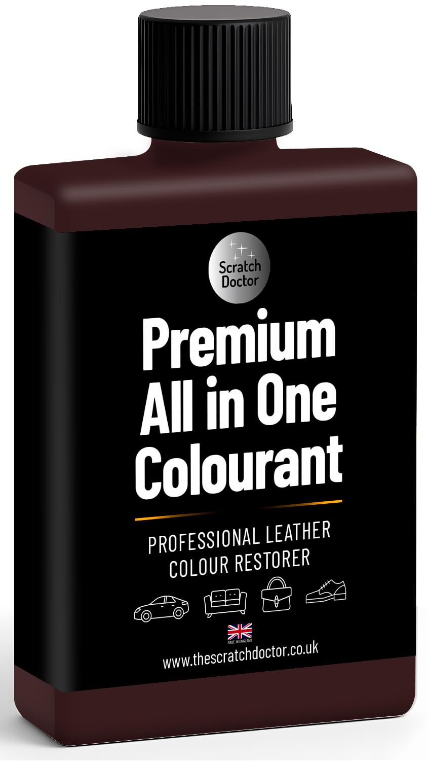 Scratch Doctor All in One Leather Colourant Self Seal Leather Dye Repair Paint for Furniture, Sofas, Car Seats (Cream, 250ml) — view 28
