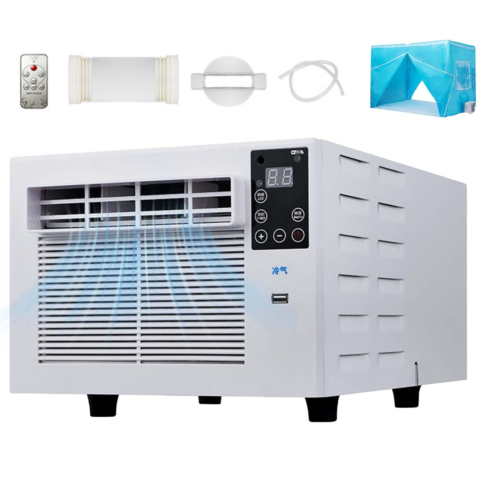YISHENX 2026 Upgraded Mini Portable Air Conditioner for Tent Outdoor Camping