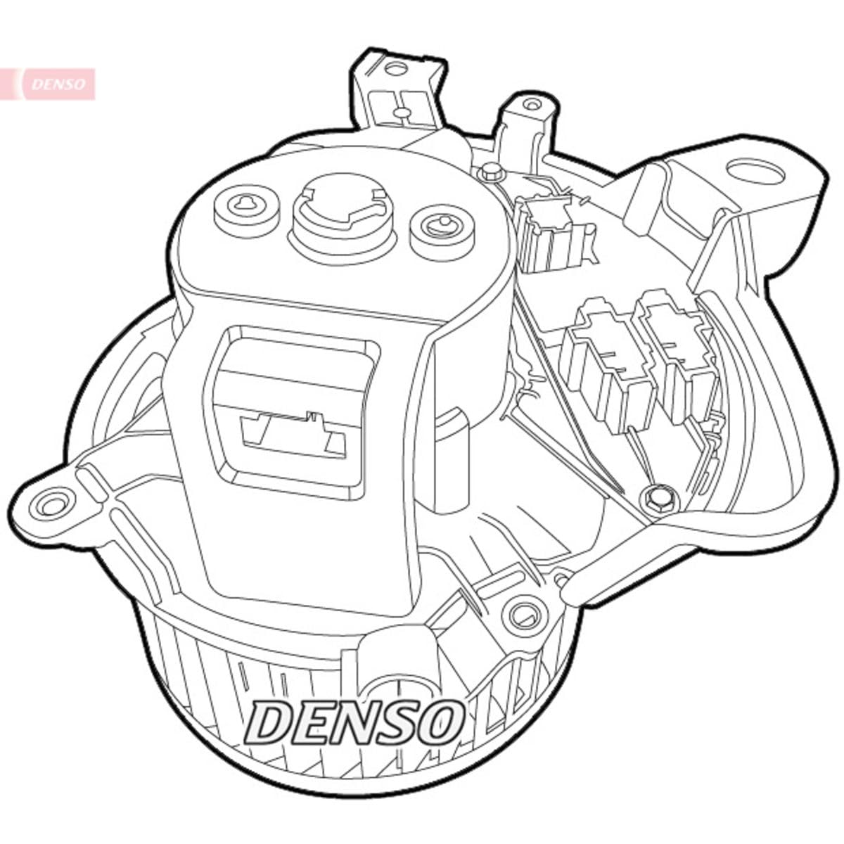 DENSO Ventilatore abitacolo DEA01011 Compatibile con: ALFA ROMEO MITO