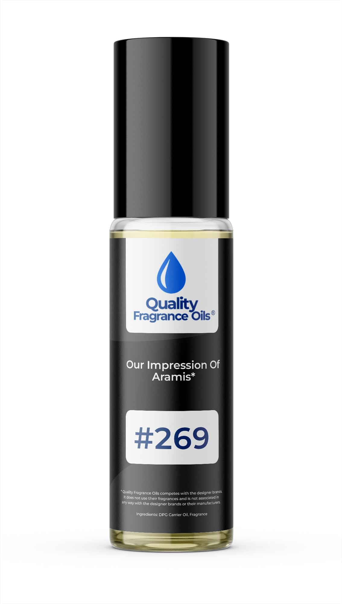 Aramis Impression #269 | Long-Lasting Perfume Oil, Alcohol-Free, Strong Scent, 10ml Roll-On | Affordable Alternative to Designer Fragrances