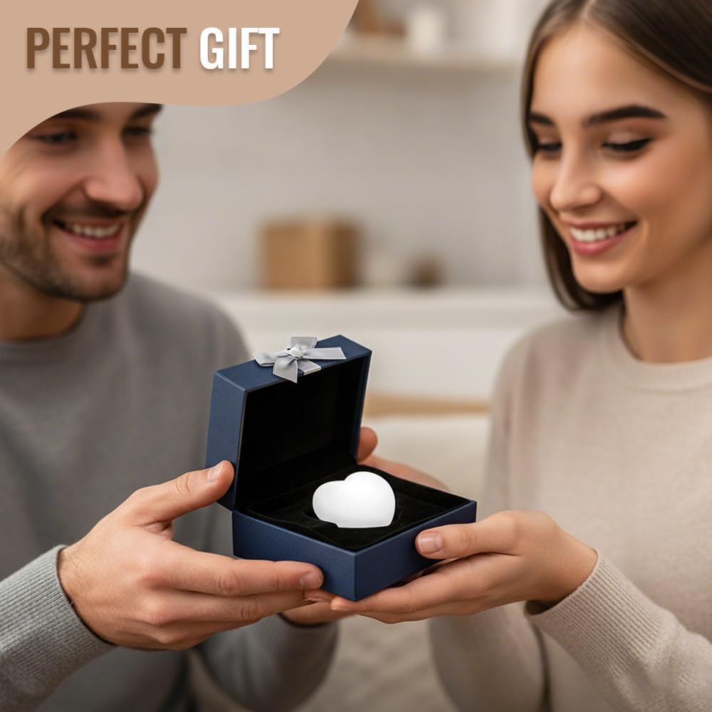 Love Wallet Tote Bag Touch Sensing Light, 2026 New Heart Touch Light for Gifts, Heart Lamp Keychain for Tote, Led Mini Night Light for Outdoor - Image 5