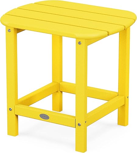 Vista 16 de POLYWOOD SBT18PB South Beach - Mesa auxiliar para exteriores, 18 pulgadas, color azul pacífico Pacific Blue