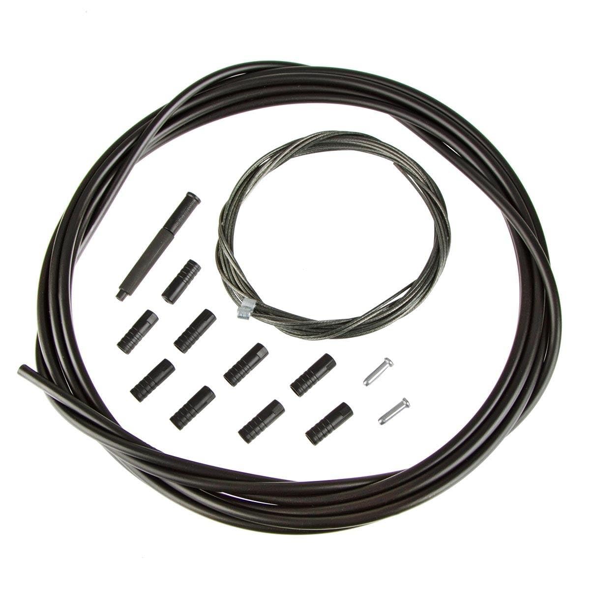 Shimano MTB Optislick Derailleur Cable and Housing Set, Black
