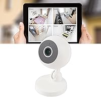 Vista 2 de Sanpyl Cámara de seguridad interior 1080 p HD infrarrojos NightMotion Detección de llamadas de voz bidireccionales Monitor de bebé para el hogar