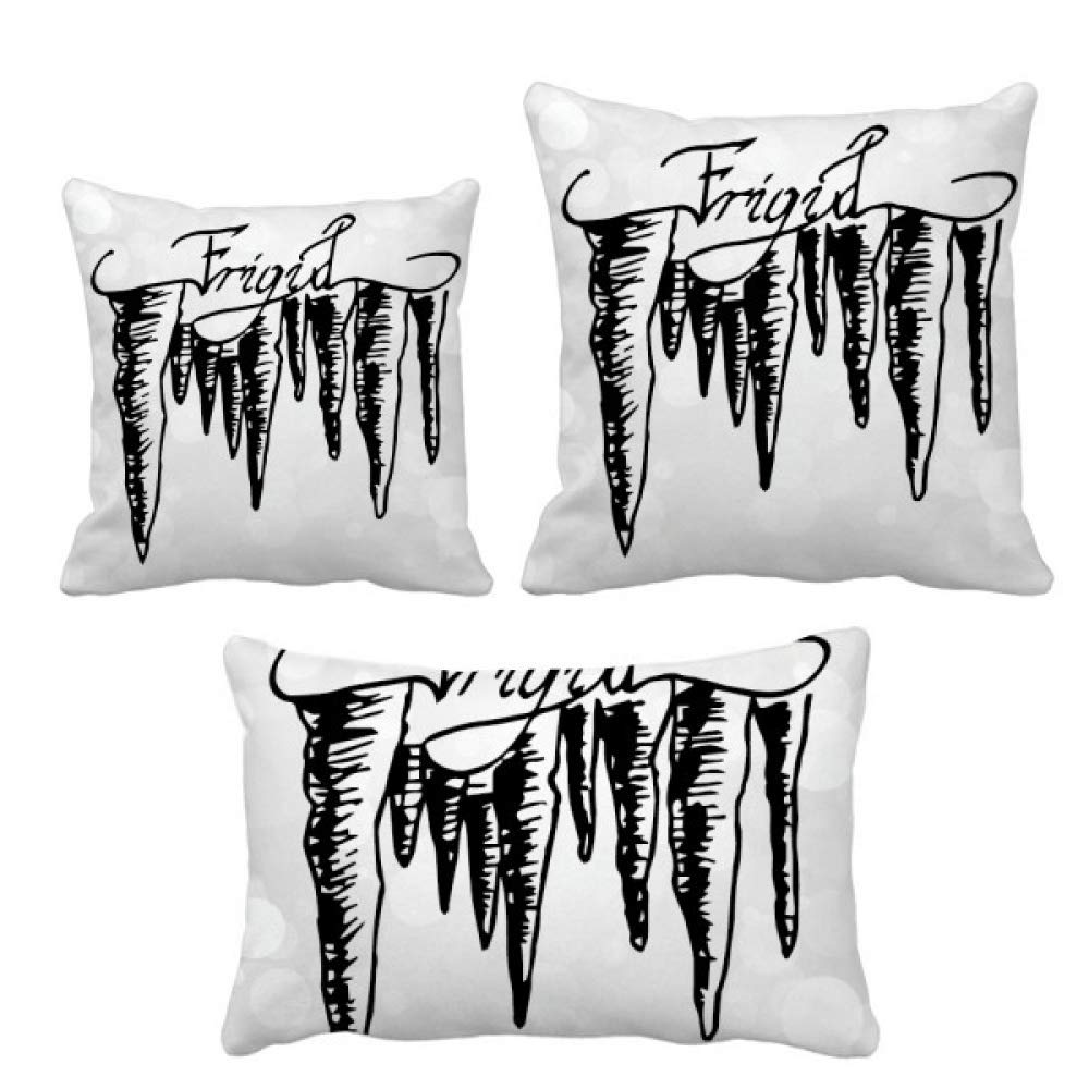 Housse de coussin Icicle, cadeau idéal pour décoration de canapé et maison