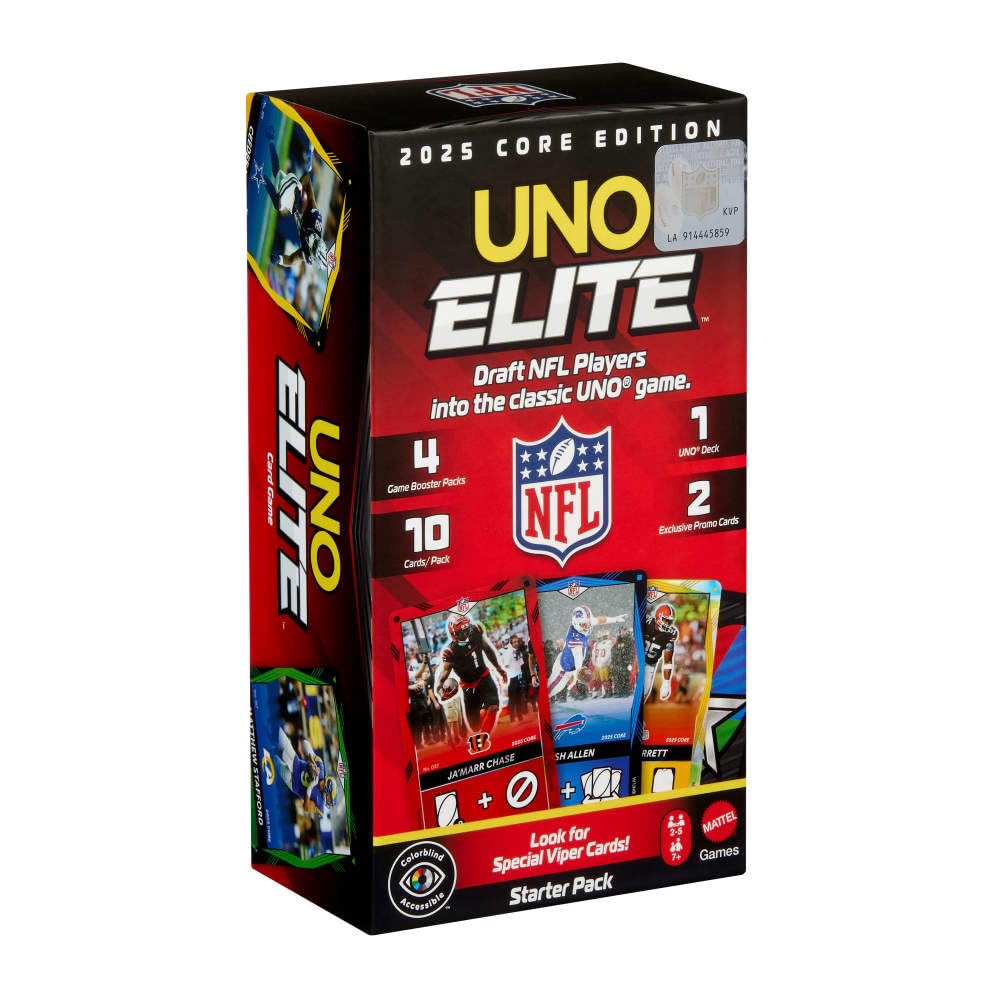 Elite NFL 2025 Uno Core Edition