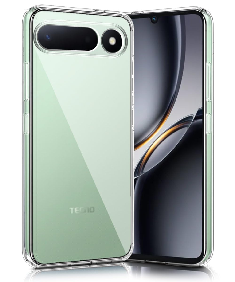 Transparent Case for Tecno PopX 5G & Spark 50 5G - Full Protection -2