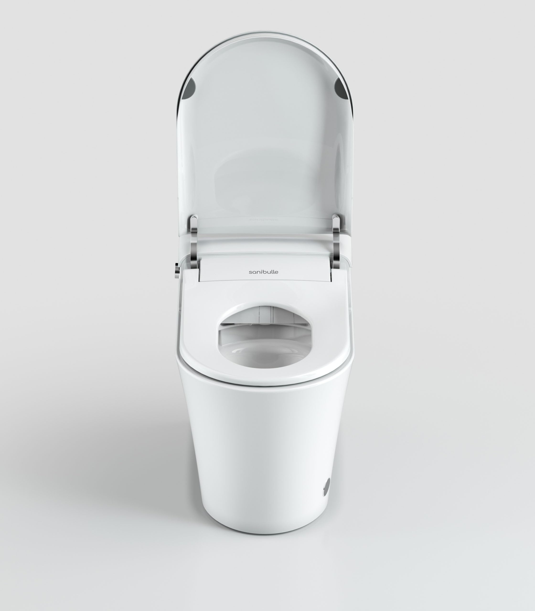 WC Japonais Intelligent au Sol EDEN par Sanibulle - Toilettes Lavantes et Séchantes - Ouverture Automatique Laser - Chasse Cyclonique - Garantie 3 Ans - Marque Française